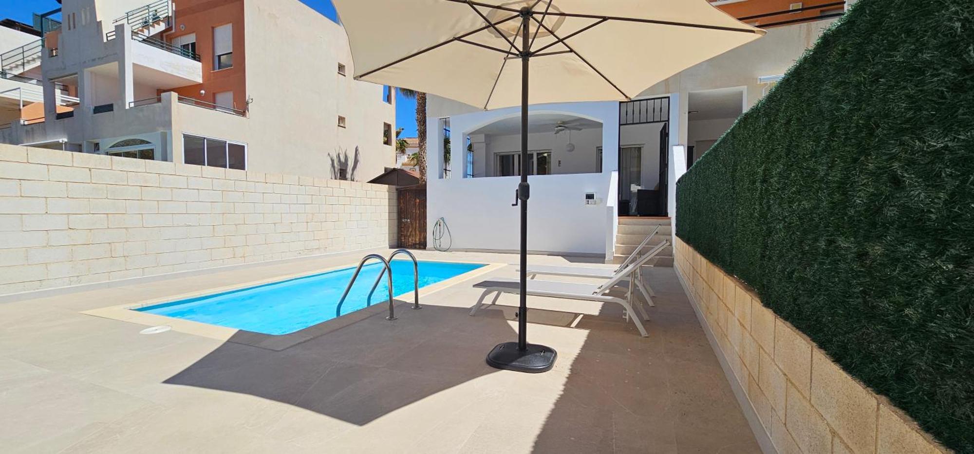 Homes Of Spain, Apartamentos Paraiso Vera Playa, Fatu Hiva, Bajo A Con Piscina Privada En Jardin Privado, Primera Linea De Playa, Wifi Bagian luar foto