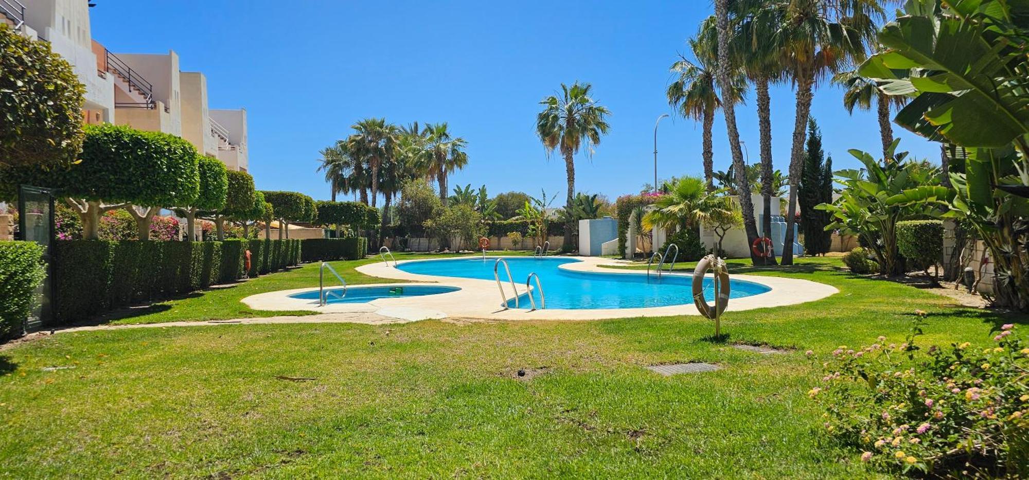 Homes Of Spain, Apartamentos Paraiso Vera Playa, Fatu Hiva, Bajo A Con Piscina Privada En Jardin Privado, Primera Linea De Playa, Wifi Bagian luar foto