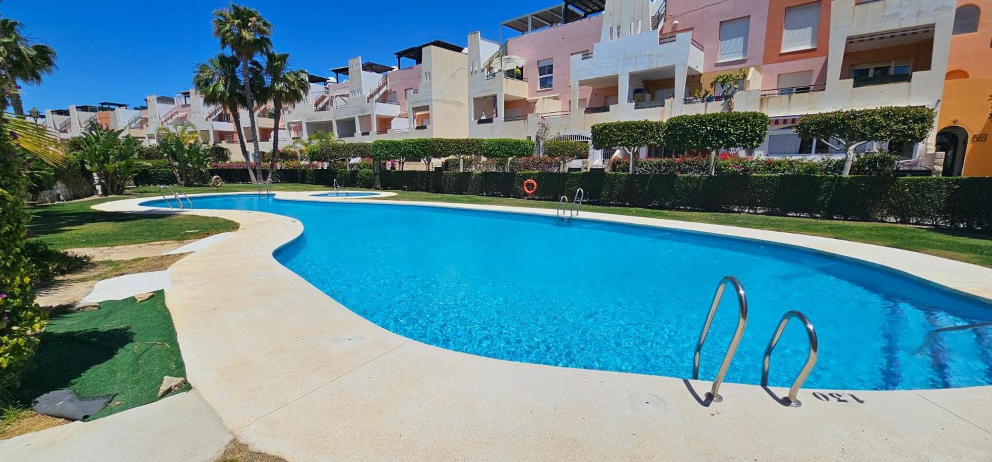 Homes Of Spain, Apartamentos Paraiso Vera Playa, Fatu Hiva, Bajo A Con Piscina Privada En Jardin Privado, Primera Linea De Playa, Wifi Bagian luar foto